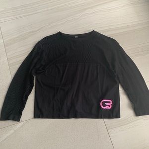 Varley Halldale Black Long Sleeve CycleBar Branded